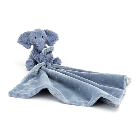 Jellycat Fuddlewuddle Elephant Soother Knuffeldoek Jellycat Fuddlewuddle Elephant Soother Knuffeldoek