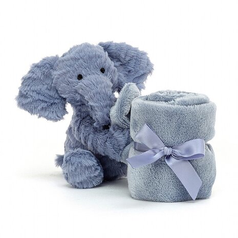 Jellycat Fuddlewuddle Elephant Soother Knuffeldoek Jellycat Fuddlewuddle Elephant Soother Knuffeldoek