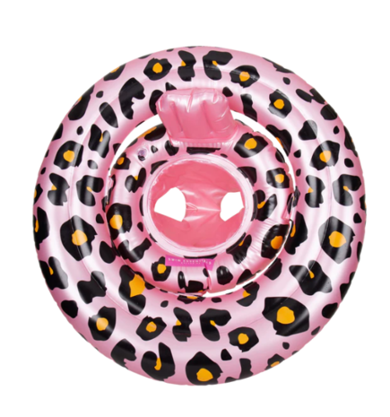 Swim Essentials Baby Float 0-1 jaar Rose Gouden Panterprint Swim Essentials Baby Float 0-1 jaar Rose Gouden Panterprint