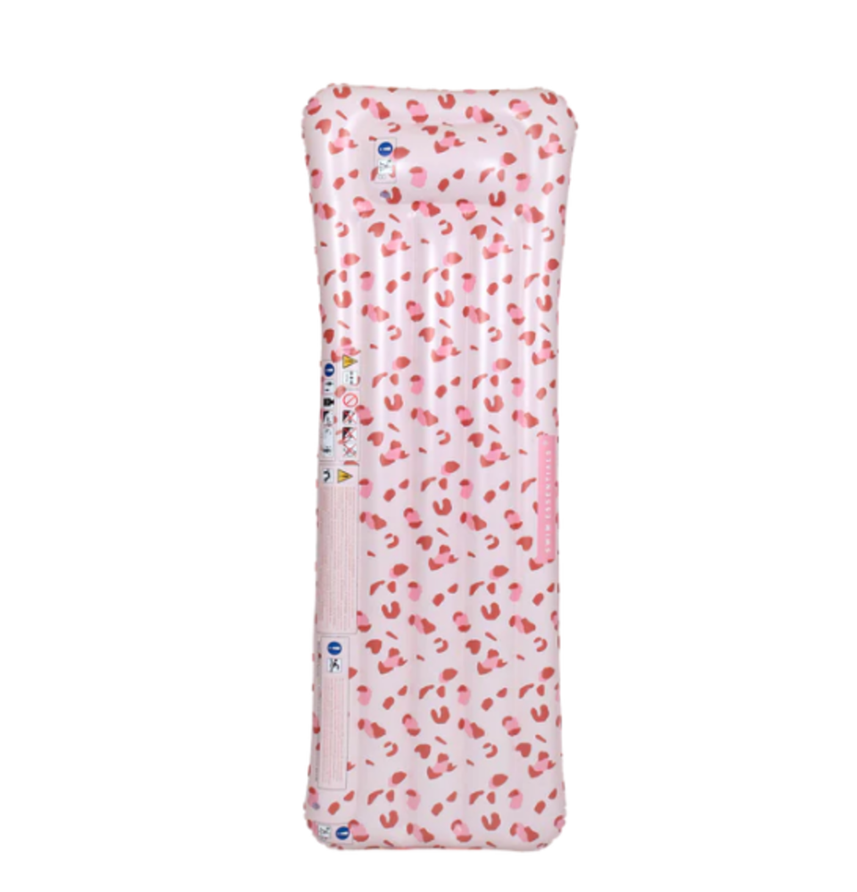 Swim Essentials Luxe Luchtbed Old Pink Panterprint