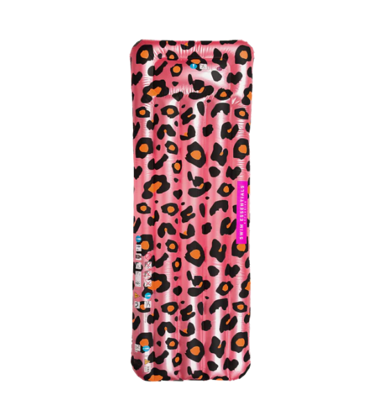 Luxe Luchtbed Rose Gouden Panterprint Luxe Luchtbed Rose Gouden Panterprint