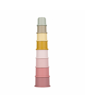 Little Dutch Stapelbekers Roze Little Dutch Stapelbekers Roze