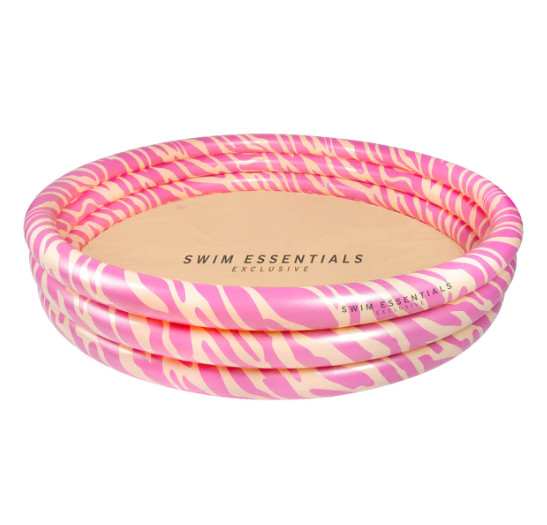 Zwembad Rond 150 cm Roze Zebra Zwembad Rond 150 cm Roze Zebra