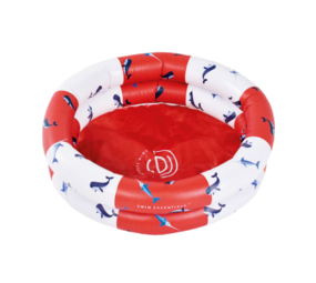 Swim Essentials Zwembad Rond 60 cm Rood Wit Walvis Swim Essentials Zwembad Rond 60 cm Rood Wit Walvis