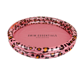 Swim Essentials Zwembad Rond 100 cm Rose Gouden Panterprint Swim Essentials Zwembad Rond 100 cm Rose Gouden Panterprint