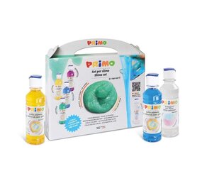 Primo Set Slijm maken met 4 kleuren Primo Set Slijm maken met 4 kleuren