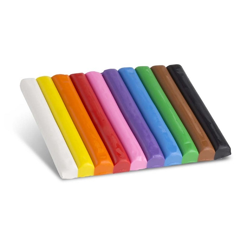 Kneedklei 10 kleuren afbeelding