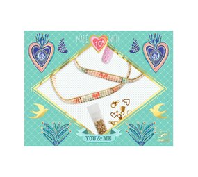 Djeco Armbandjes Maken You & Me Miyuki and Hearts Djeco Armbandjes Maken You & Me Miyuki and Hearts