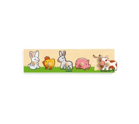 Djeco Houten Puzzel Farm & Co (5 stukjes) Djeco Houten Puzzel Farm & Co (5 stukjes)