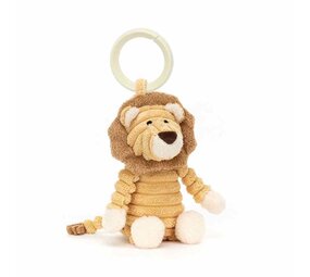 Jellycat Cordy Roy Baby Lion Jitter Trilfiguur Jellycat Cordy Roy Baby Lion Jitter Trilfiguur