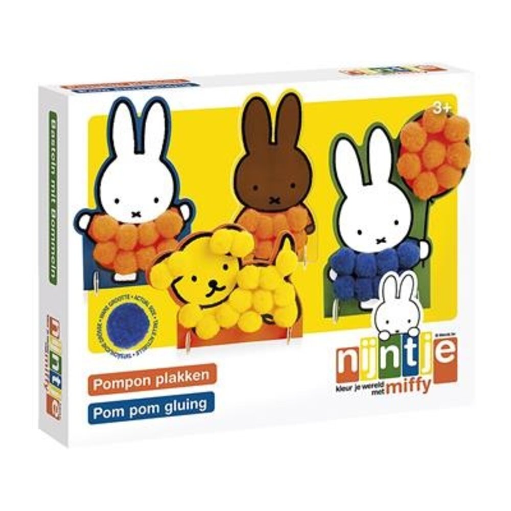 Nijntje Pompom Plakken Nijntje Pompom Plakken