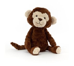 Jellycat Knuffel Tuffet Monkey Aap Jellycat Knuffel Tuffet Monkey Aap