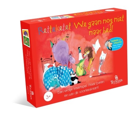 Retteketet! We Gaan Nog Niet Naar Bed! Kaartspel afbeelding
