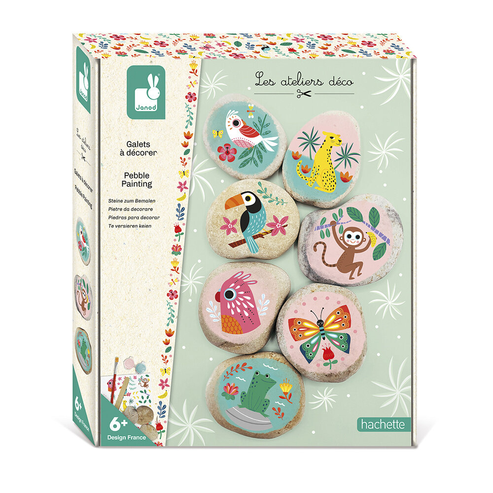 Janod Zwerfstenen decoreren