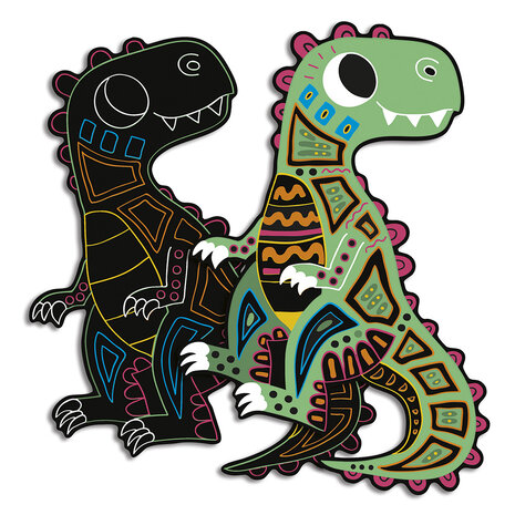 Janod Kraskaarten Dinosaurus Janod Kraskaarten Dinosaurus