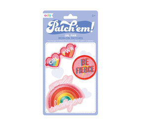 OOLY Patch Em Iron On Patches | GRL PWR OOLY Patch Em Iron On Patches | GRL PWR