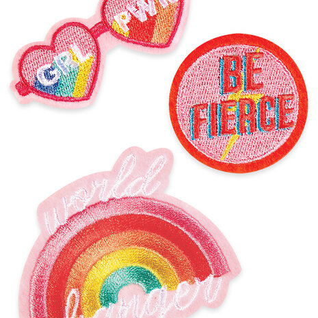 OOLY Patch Em Iron On Patches | GRL PWR OOLY Patch Em Iron On Patches | GRL PWR