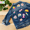 OOLY Patch Em Iron On Patches | Rock N Roll OOLY Patch Em Iron On Patches | Rock N Roll