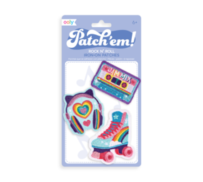 OOLY Patch Em Iron On Patches | Rock N Roll OOLY Patch Em Iron On Patches | Rock N Roll