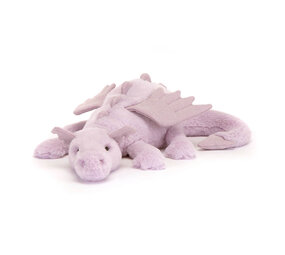 Jellycat Knuffel Lavender Dragon Jellycat Knuffel Lavender Dragon