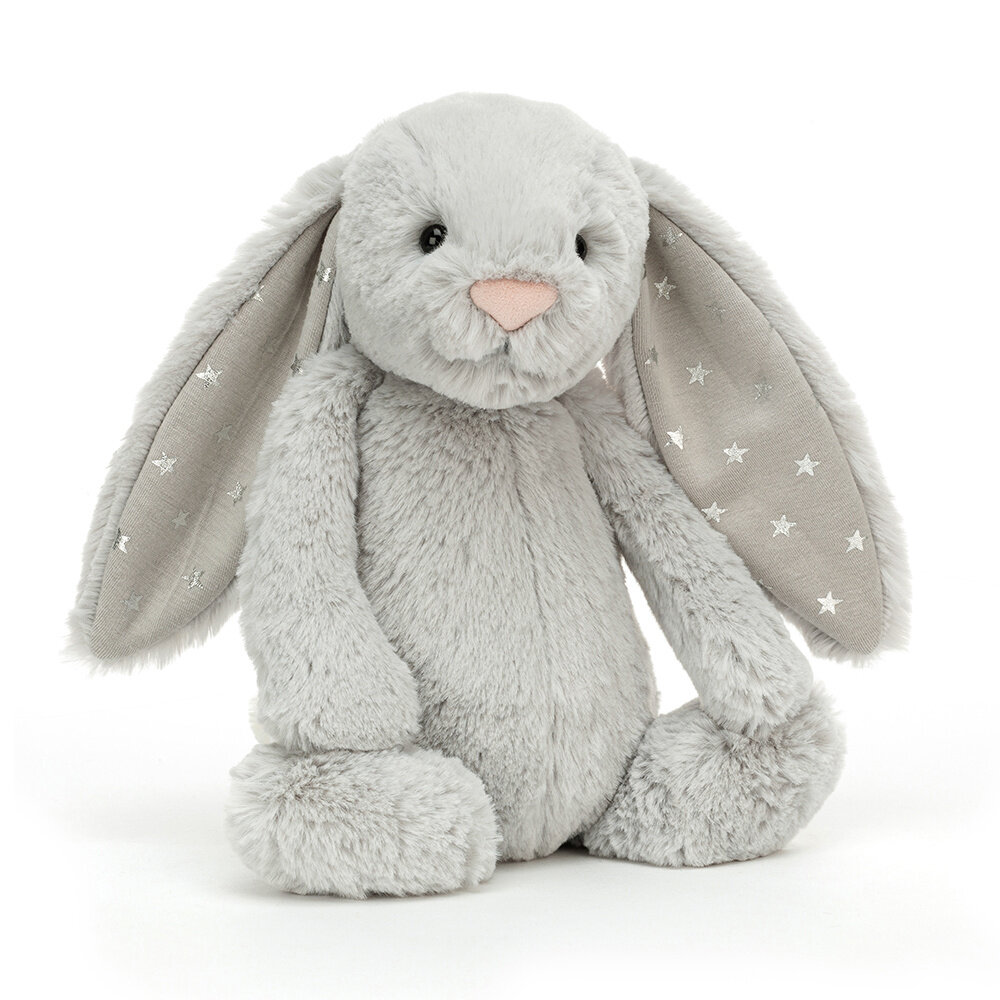 Jellycat Knuffel Bashful Shimmer Bunny Original Jellycat Knuffel Bashful Shimmer Bunny Original