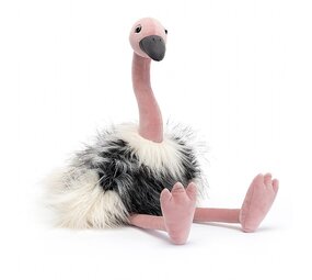 Jellycat Knuffel Ramonda Ostrich Jellycat Knuffel Ramonda Ostrich