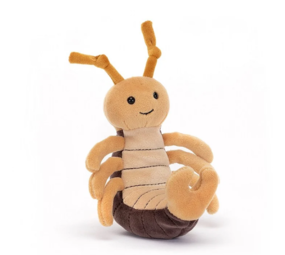Jellycat Knuffel Ernie Earwig Oorwurm Jellycat Knuffel Ernie Earwig Oorwurm