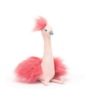 Jellycat Knuffel Fou Fou Ostrich