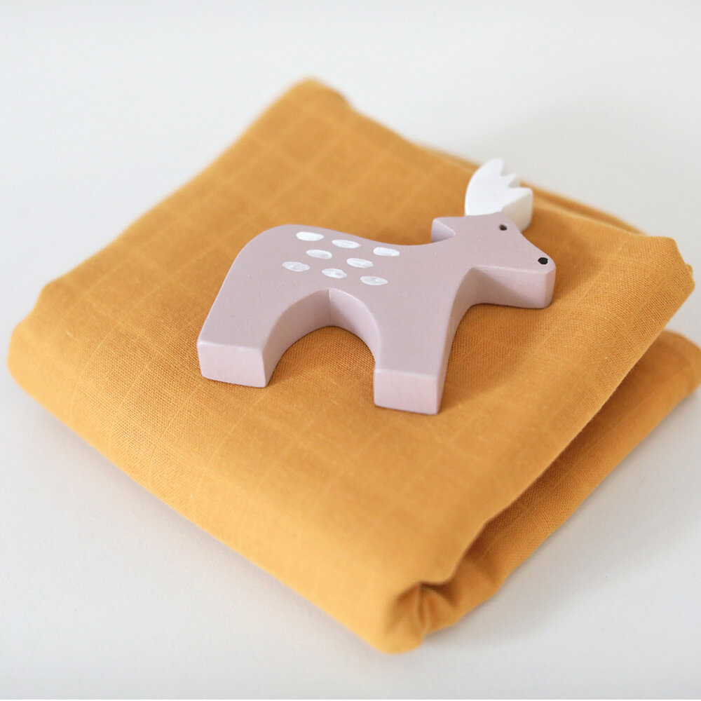 Hydrofiele Doek Mustard Hydrofiele Doek Mustard