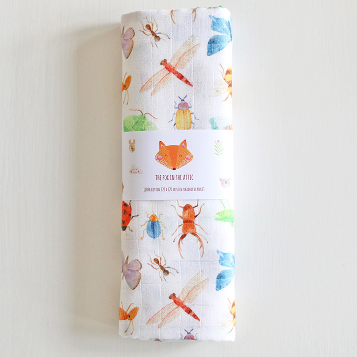 Hydrofiele Doek Little Bugs Hydrofiele Doek Little Bugs
