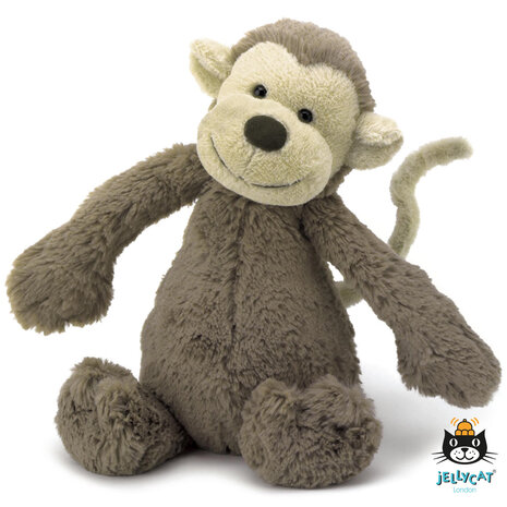Jellycat Bashful Monkey Medium Jellycat Bashful Monkey Medium