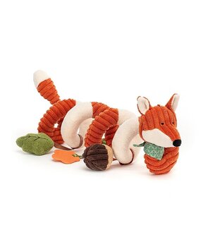 Jellycat Cordy Roy Baby Fox Spiral Activity Toy