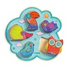 Djeco Houten Puzzel Vogels Toucano (5 stukjes)