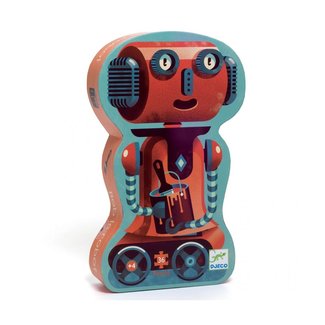 Djeco Silhouet Puzzel Robot (36 stukjes)
