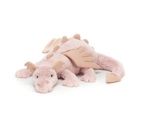 Jellycat Rose Dragon Huge Jellycat Rose Dragon Huge