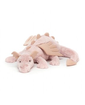 Jellycat Rose Dragon Huge
