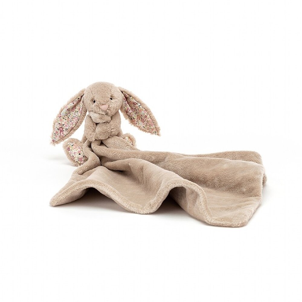 Jellycat Blossom Bea Beige Bunny Soother Knuffeldoek Jellycat Blossom Bea Beige Bunny Soother Knuffeldoek
