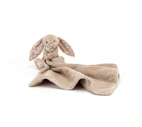Jellycat Blossom Bea Beige Bunny Soother Knuffeldoek Jellycat Blossom Bea Beige Bunny Soother Knuffeldoek