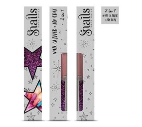 Snails Nail Glitter 2-in-1 Magic Dust Paars Snails Nail Glitter 2-in-1 Magic Dust Paars