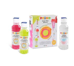 Primo Set Slijm maken met 2 kleuren Fluor Primo Set Slijm maken met 2 kleuren Fluor