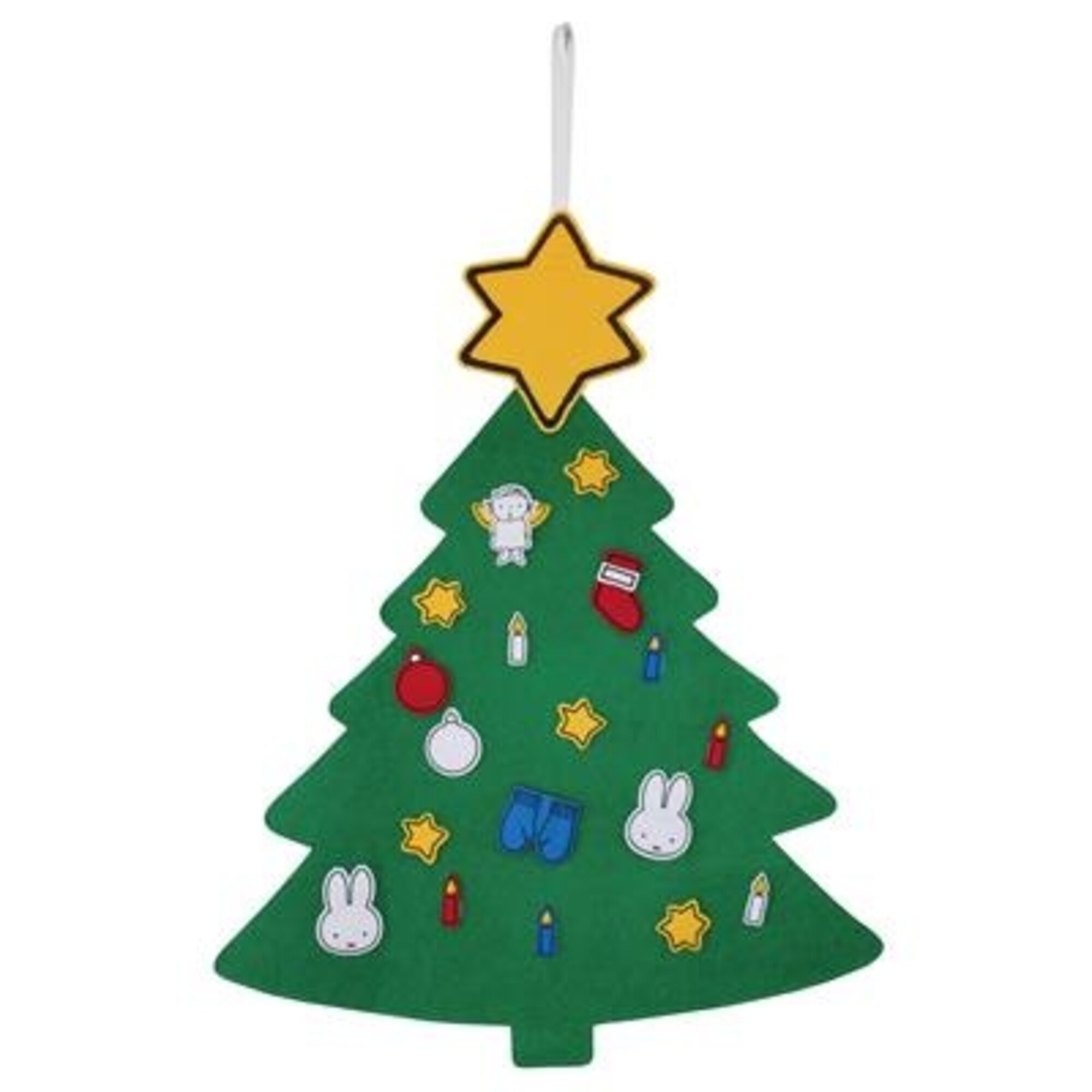 Lanpn Vilten kerstboom, 102cm DIY Vilten