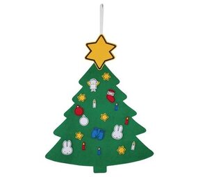 Nijntje Vilten kerstboom met figuren Nijntje Vilten kerstboom met figuren