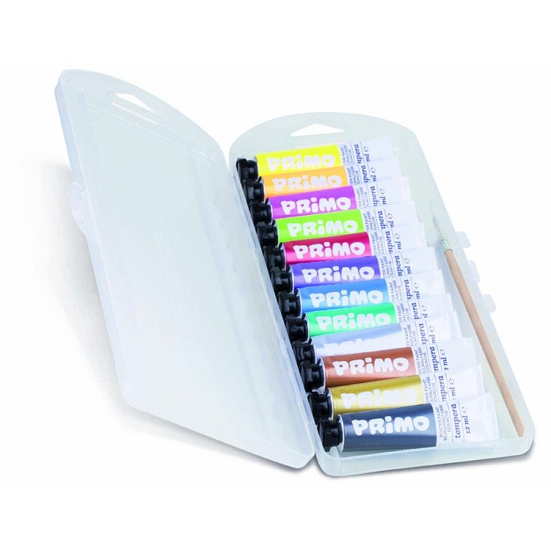 Plakkaatverf in tube | metallic en fluor 12 ml afbeelding