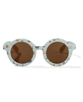 Little Dutch Kinder Zonnebril Rond Sailors Bay Blue Little Dutch Kinder Zonnebril Rond Sailors Bay Blue