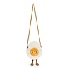 Jellycat Amuseable Happy Boiled Egg Bag Tasje Jellycat Amuseable Happy Boiled Egg Bag Tasje