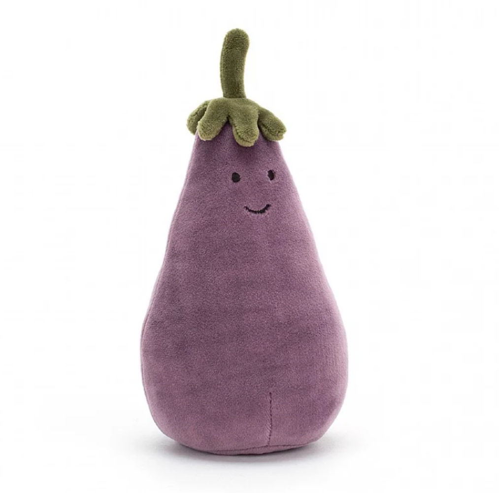 Jellycat Vivacious Vegetable Aubergine Jellycat Vivacious Vegetable Aubergine