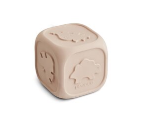 Liewood Natuurrubber Dobbelsteen Andrew Dice | Rose Liewood Natuurrubber Dobbelsteen Andrew Dice | Rose