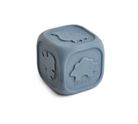 Liewood Natuurrubber Dobbelsteen Andrew Dice | Stormy Blue Liewood Natuurrubber Dobbelsteen Andrew Dice | Stormy Blue