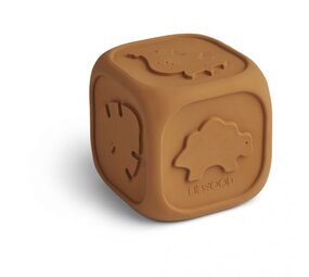 Liewood Natuurrubber Dobbelsteen Andrew Dice | Mustard