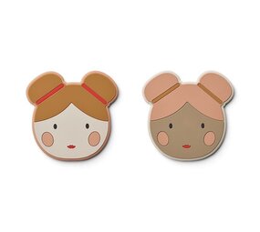 Liewood Bijtspeeltje Gia 2-pack | Doll Sandy Multi Mix Liewood Bijtspeeltje Gia 2-pack | Doll Sandy Multi Mix